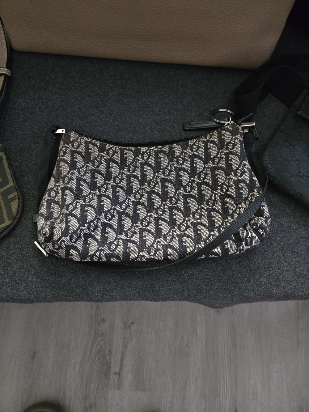 FINAL PRICED SUMMER SALE Christian Dior Trotter Vintage Monogram “Pochette”